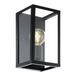 EGLO Charterhouse Wandlamp - E27 - Zwart - 28cm