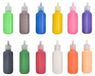 Merkloos Gekleurd zand - Terrariumzand - Zandkunst - 12 kleuren - 35 g per fles