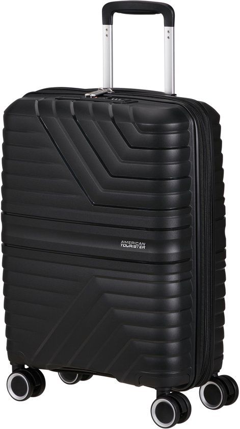 American Tourister Flytwist Spinner 55/20 - Black - 44L - Hardcase - Handbagage