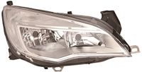 TarosTrade 37-6000-R-52971 koplamp voor elektrisch chroom met motor rechts