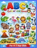 ABC's Colour and Read: ABC's Colouring Book for Children