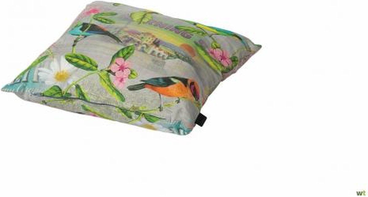 Madison sierkussen 50x50 cm Costa rica grey - Katoen - Meerkleurig