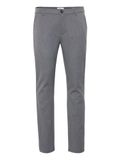 Solid Broek Frederic 7178603 Grijs Slim Fit Katoen/Elastaan W34 x L34