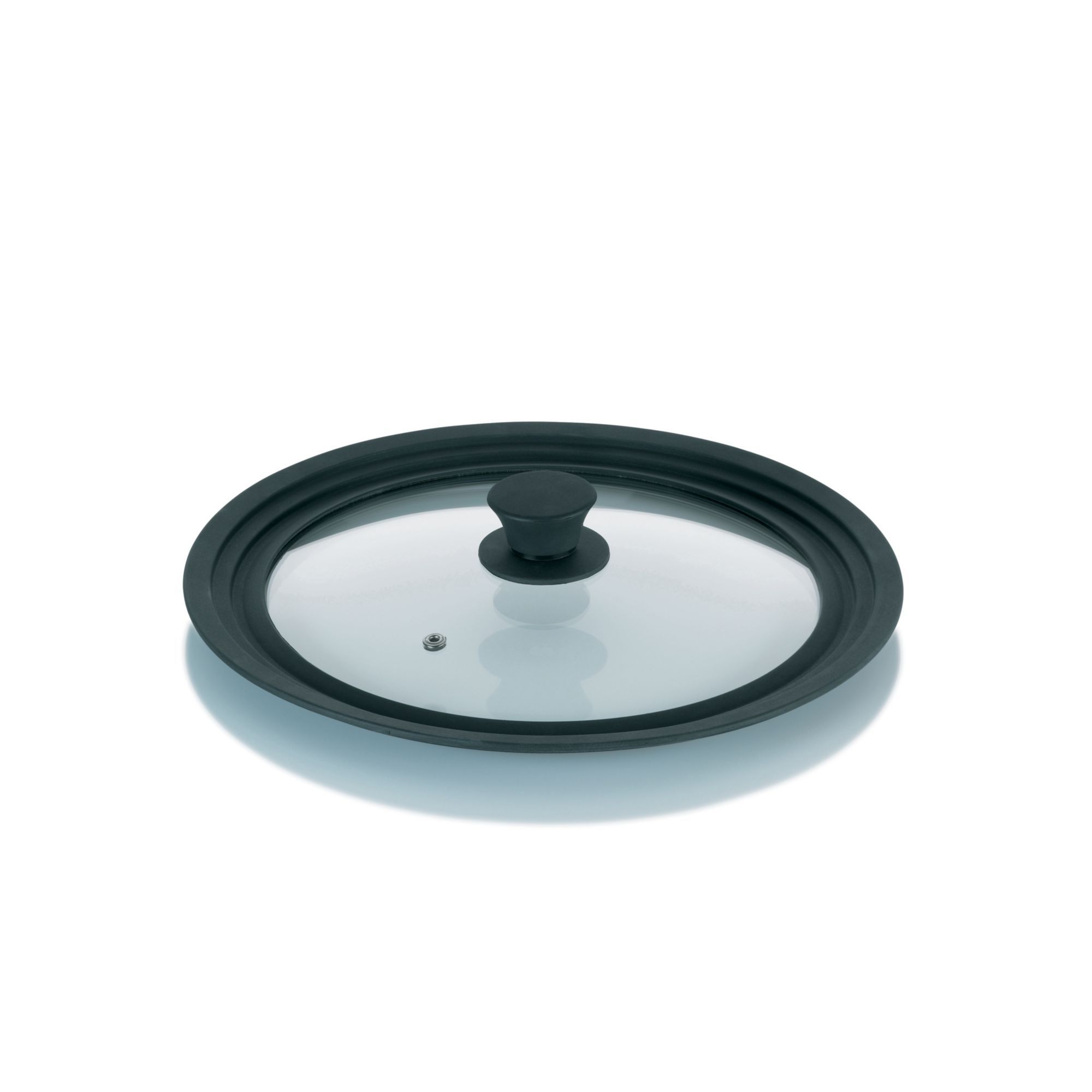 Kela Keuken 11442 - Deksels - Rond - 320 mm - Zwart, Transparant