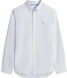 Tommy Hilfiger Heritage Oxford Stripe Rf Shirt Mw0mw36238 Heren Lange Mouw XS