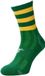 Precision Chaussettes de sport Pro Junior Nylon Vert/or Taille 30-34