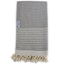 The One Towelling Exclusive Hamamdoek - 90 x 170 cm - Katoen - Antraciet