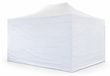Easy-up tente de réception 3x4,5 m ALU Standard – profil hexagonal 40 mm, toile 450 g/m², 4 parois opaques, sac trolley - Blanc
