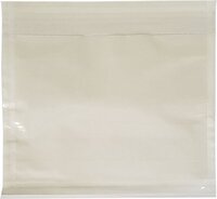 1000 Paklijstenveloppen A7 113x100mm transparant PP