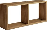 Homemania Morgana Wandrek, voor woonkamer, slaapkamer, kantoor, MDF, tabakseiken 70 x 30 x 15,5 cm