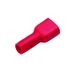 Cimco Volledig geïsoleerde Vlaksteekhuls 0,5 - 1mm² / 4,8mm x 0,5mm, rood