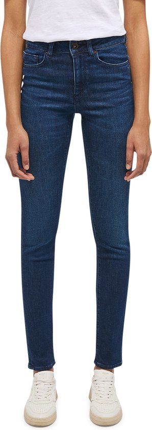 MUSTANG Dames SHELBY Slim Fit Jeans - Deep Blue Denim - W30/L30