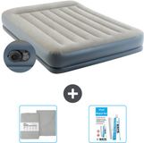Intex Luchtbed - 2-Persoons - 152 x 203 x 30 cm - Grijs