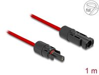 Delock DL4 Solar Flat Cable 4 mm² mâle vers femelle 1 m rouge