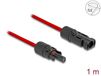 Delock DL4 Solar Flat Cable 4 mm² mâle vers femelle 1 m rouge
