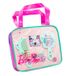 Joy Toy Barbie 22785 Accessoireset voor handtas van pvc, glitter-continine, 2 clips, 4 haarelastiekjes, kam en spiegel, meerkleurig