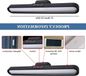 Non-branded Make-uplicht 3 couleurs dimmable USB rechargeable mirror light magnetic makeup light - cabinet lighting makeup mirror bathroom black 1 piece