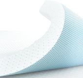 CHUN YI 2 inch dikke eenpersoons traagschuim matrastopper met antislip geventileerde hypoallergische bamboehoes, zacht, flexibel geheugenschuimontwerp voor drukverlichting (5 cm, 90 x 190 cm), wit