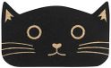 Now Designs Deurmat, zwarte kat, Vinyl, 1 EA