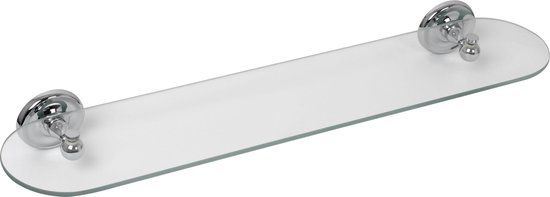 Plieger Charleston Planchet - 60 cm - Glas - Chroom