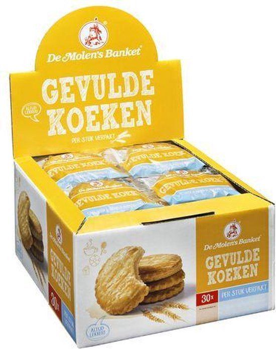 De Molen Gevulde Koeken - 50g