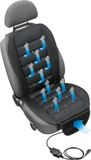 Lampa 54489 Air-Jet Elegance, dossier ventilé, housse de siège auto avec ventilation, housse de siège rafraîchissante pour dossier, voiture, camion, bureau, avec débit d'air réglable, connexion USB