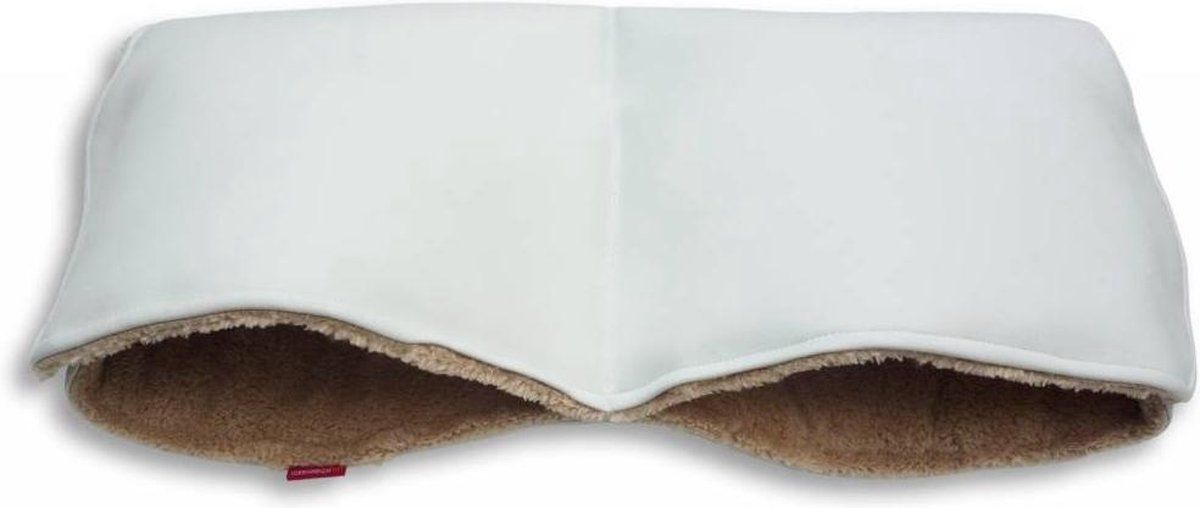 Ideenreich handwarmer DeLuxe voor kinderwagens wit/beige