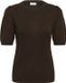 Kaffe KAvivian Knit Pullover Dames Trui - Coffee Bean