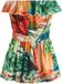 Next Dames Bandeau Skort Playsuit Tall Crème