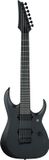Ibanez Iron Label RGDRB71-BKF Black Flat - Elektrische gitaar