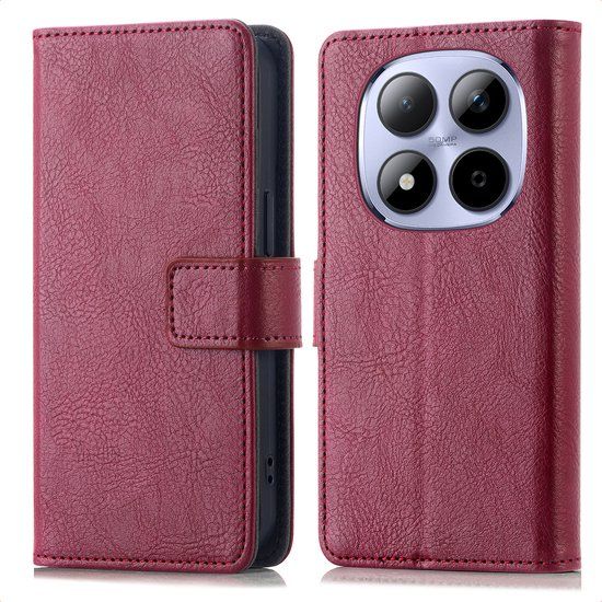 imoshion Luxe Bookcase voor de Xiaomi Redmi Note 15 (4G) - Bordeaux