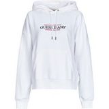 GUESS JEANS Sweatshirt 'American Tradition' rood / zwart / wit