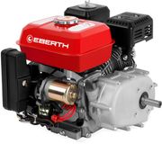 EBERTH 6,5 PS 4,8 kW benzinemotor, stationaire motor, kartmotor, aandrijfmotor met oliebadkoppeling, as met een diameter van 20 mm, elektrische start, 7 Ah 12 V-accu, olieniveaubeveiliging, 4-takt, 1 cilinder, cilinderinhoud 196 ccm, luchtgekoeld