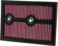 K&N Vervangingsfilter Audi, Seat, Skoda, passend voor Volkswagen 2012- (33-3004)