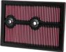 K&N Vervangingsfilter Audi, Seat, Skoda, passend voor Volkswagen 2012- (33-3004)