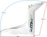 Moretti B-Max Linker voorpaneel, wit