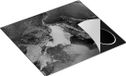 Chefcare Inductie Beschermer Abstracte Kunst - Donker Goud Marmer - Zwart Wit - 58,3x51,3 cm
