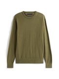Tommy Hilfiger Heren Gebreide Trui Katoen/Cashmere Ronde Hals Lange Mouw XS