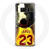 Maniacase Hoesje voor Samsung Galaxy S8 plus Lebron James Basketbal speler