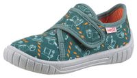 SUPERFIT Huisschoenen 'Bill' groen / oranje / wit