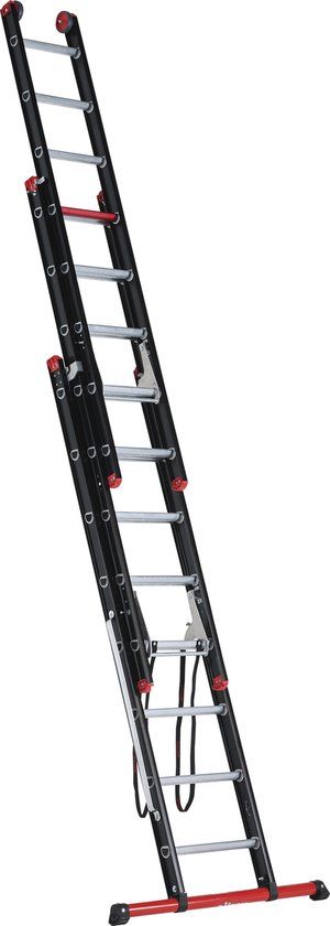 Altrex Mounter Reformladder 3-delig - 3 x 8 treden - 6.15m werkhoogte - Aluminium