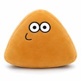 Wiztex Peluche - Peluche Alien Triangulaire, produit en Allemagne - Peluche Anime Beige, cadeau