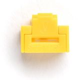 Smart Keeper Essential RJ45 Port Lock (10x) + Lock Key Basic (1x) - Geel