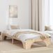 Maison Exclusive - Cadre de lit, finition naturelle, 80 x 200 cm, pin massif