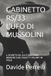 GABINETTO Independently Published Gabinetto Rs/33 l'Ufo Di Mussolini Paperback