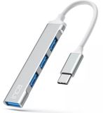 Inca IUSB-04TX interface hub USB Type-C 5000 Mbit/s Zilver, Wit
