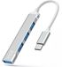 Inca IUSB-04TX interface hub USB Type-C 5000 Mbit/s Zilver, Wit