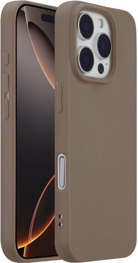 imoshion Color Backcover voor de Apple iPhone 16 Pro - Bruin