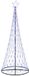 vidaXL - LED Kerstboom - Blauw - 250 cm - Metaal
