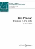 Rejoice in the light: mixed choir (SATB) a cappella. Partition de chœur.